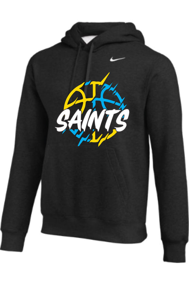 Lady Saints Nike Hoodie - Graffiti logo